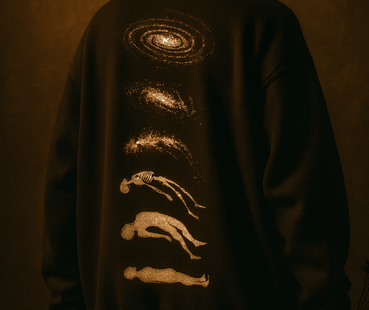 “Cosmic Evolution Hoodie”oversized