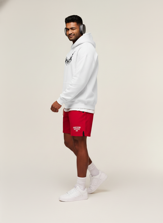 Reaper Wing Oversized Pullover | Cyber Sigilism Graphic Hoodie