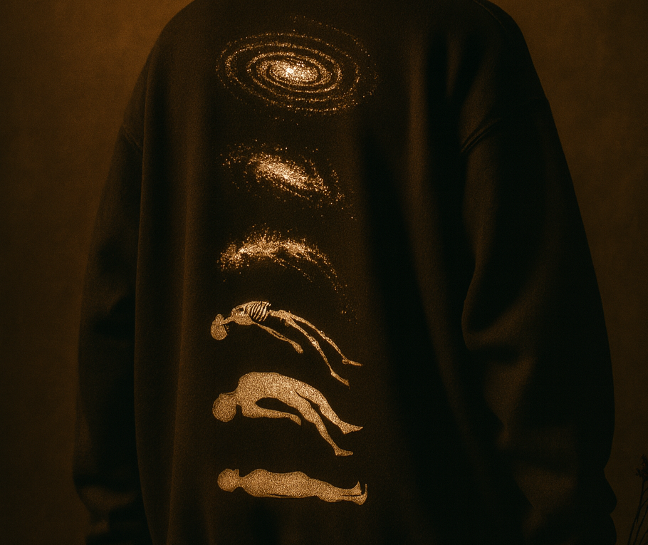 unisex Oversized Hoodie Black