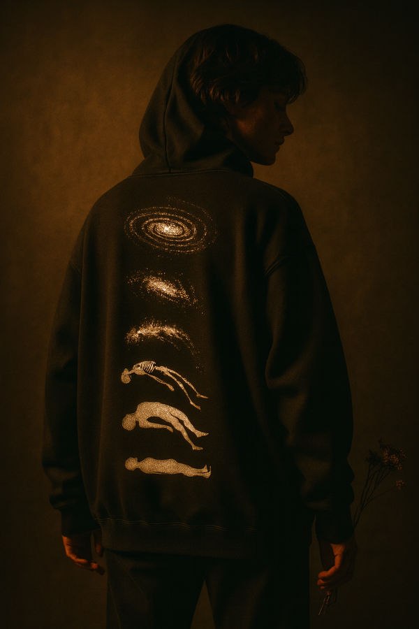 “Cosmic Evolution Hoodie”oversized