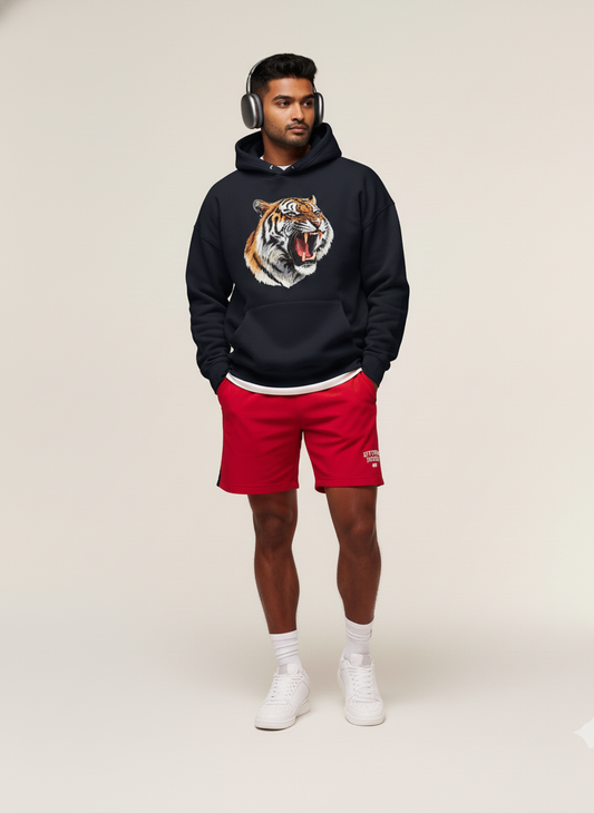 Savage Instinct Pullover | Gym & Street wear Tiger Hoodie